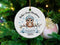 Personalized baby’s first Christmas ornament for boys and girls, southern sass custom design