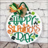 Hand painted happy St. Patrick’s Day door hanger for festive holiday home decor