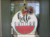 Round Watermelon Summer Door Hanger, Rustic Summer Home Handmade Entryway Decoration