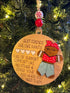 Humorous Handmade Best Friends Pants Ornament for Unique Christmas Decoration