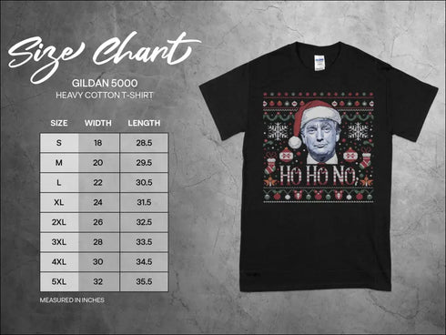 Black Funny Anti-Trump T-Shirt featuring Political Christmas Fun and Santa Hat design